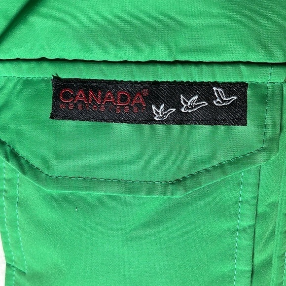 Canada Weathergear Infant Boys Green Fleece-lined Jacket Faux Fur Trim Size 12M - Picture 4 of 7